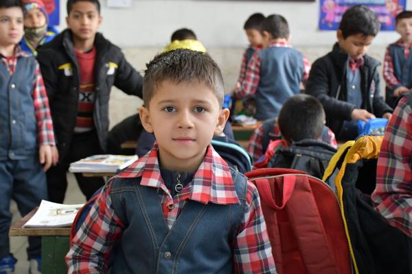 Hazratollah, an Afghan student attending school in Esfahan, Iran. © UNHCR / Hossein Eidizadeh